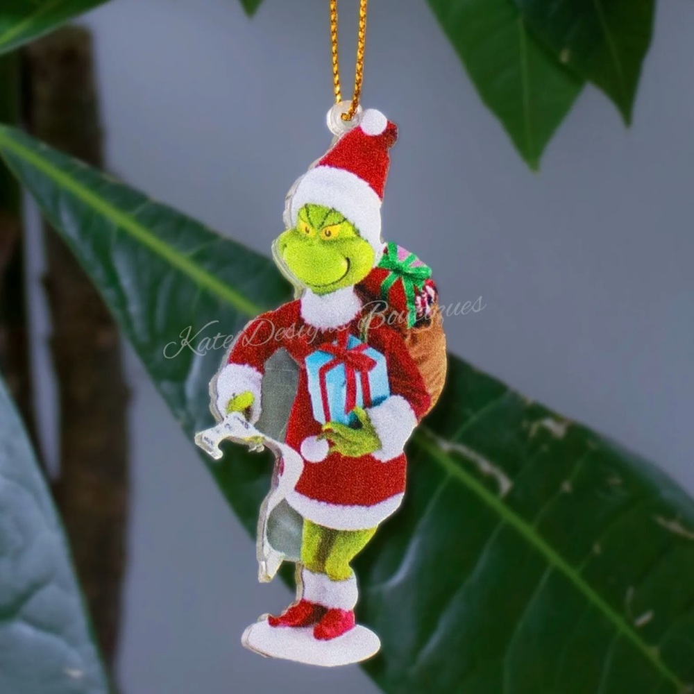 GRINCH Holiday Ornament